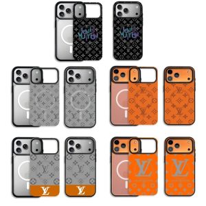 ヴィトン iPhone ケース 背面ガラス 取り外し可能 分離式 MagSafe対応 モノグラム