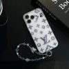 ルイヴィトン iPhone ケース リング ストラップ付き モノグラム キラキラ ラインストーン MagSafe対応