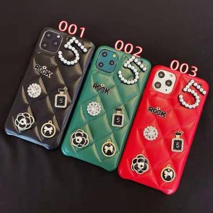 シャネル iPhone ケース マトラッセ レザー 香水瓶デザイン 女性愛用 スタイリッシュ