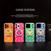 ルイ?ヴィトン iPhone ケース ドーパミン カラフル マグネット ハート スタンド