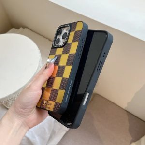 ルイ?ヴィトン iPhone ケース 鏡面加工 花柄 可愛い MagSafe対応