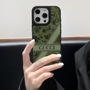 グッチ iPhone ケース アート感 絵画デザイン おしゃれ 耐衝撃 アクリル