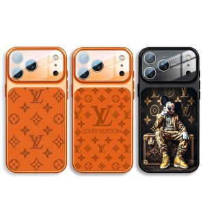 ヴィトン iPhone ケース アクリルデザイン 指紋防止 MagSafe対応 レンズ保護 ワイヤレス充電対応