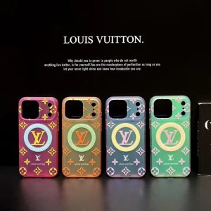 ルイ?ヴィトン iPhone ケース ドーパミン カラフル モノグラム MagSafe対応