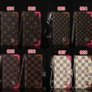 ルイヴィトン iPhone ケース 手帳型 モノグラム レザー カード入れ 高級 大人 おしゃれ