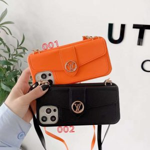 ルイヴィトン iPhone ケース ショルダーストラップ付き 高品質 モノグラム カード収納 スタンド機能