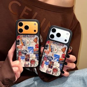 ルイヴィトン iPhone ケース MagSafe対応 ワイヤレス充電 背面ガラス TPUバンパー