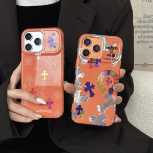 クロムハーツ iPhone ケース 軽量 薄型 おしゃれ 耐衝撃 MagSafe対応