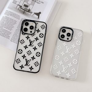 ルイヴィトン iPhone ケース クリア TPU 耐衝撃吸収 透明 黄変防止 おしゃれ