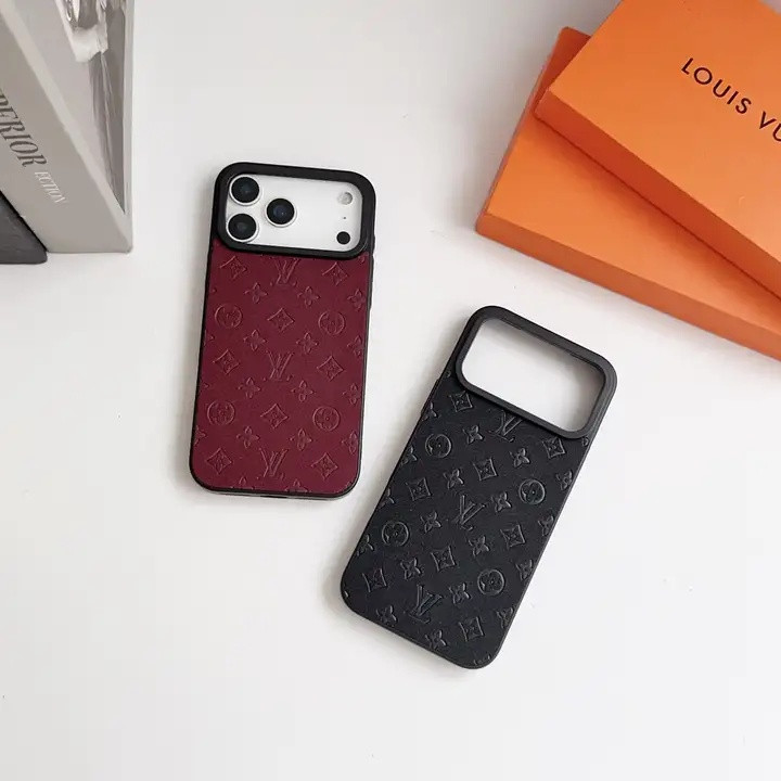 ルイヴィトン iPhone ケース グリッター モノグラム ロゴ型押し 軽量