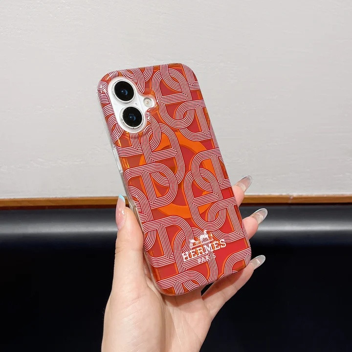 エルメス iPhone ケース 強力マグネットスタンド おしゃれ MagSafe対応 ワイヤレス充電対応