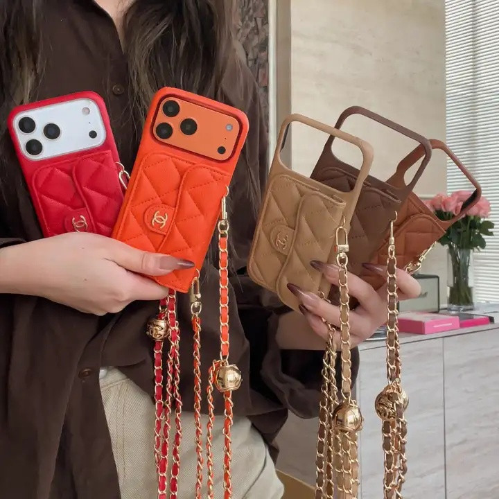 シャネル iPhone ケース マトラッセ チェーン ショルダー カード入れ 人気