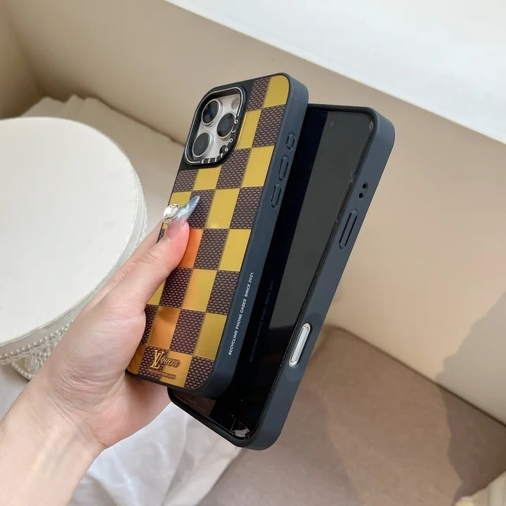ルイヴィトン iPhone ケース 鏡面加工 花柄 可愛い MagSafe対応