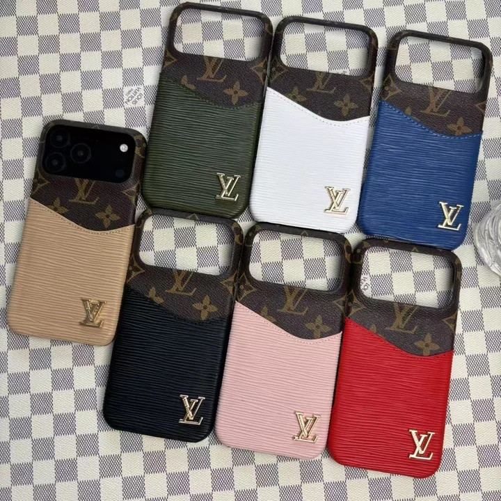 ルイヴィトン iPhone ケース モノグラム エピ キルティングレザー カード収納 耐衝撃 おしゃれ