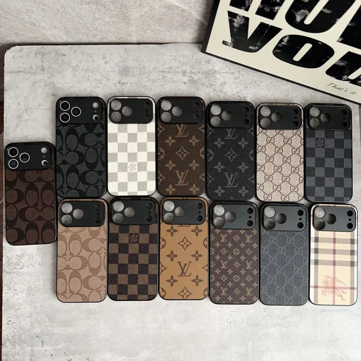 ルイヴィトン iPhone ケース レザー 一体型 レンズ保護 耐衝撃