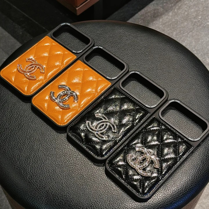 シャネル iPhone ケース マトラッセ レザー キラキラ ロゴ 立体感 MagSafe対応