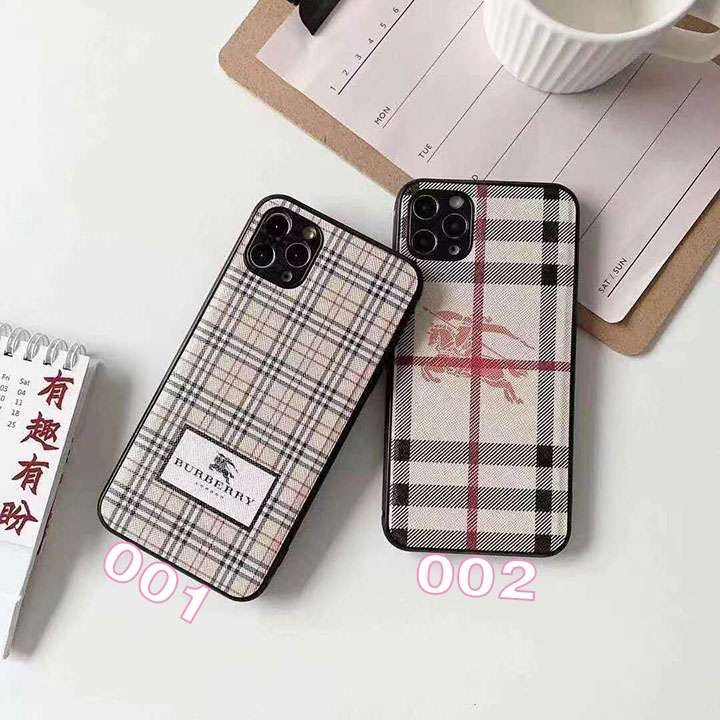 バーバリー iPhone ケース チェック柄 大人可愛い おしゃれ サンドベージュ