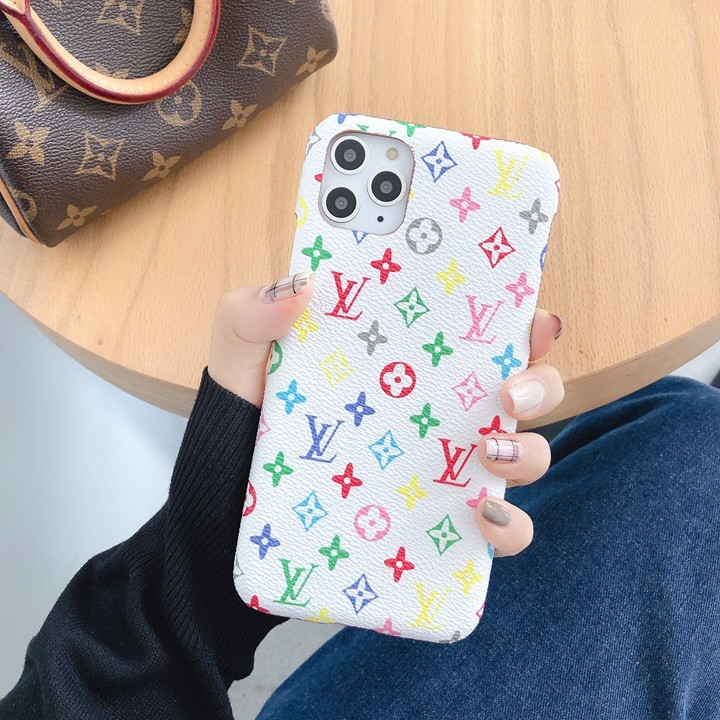 ルイヴィトン iPhone ケース モノグラム柄 PUレザー シンプル お洒落
