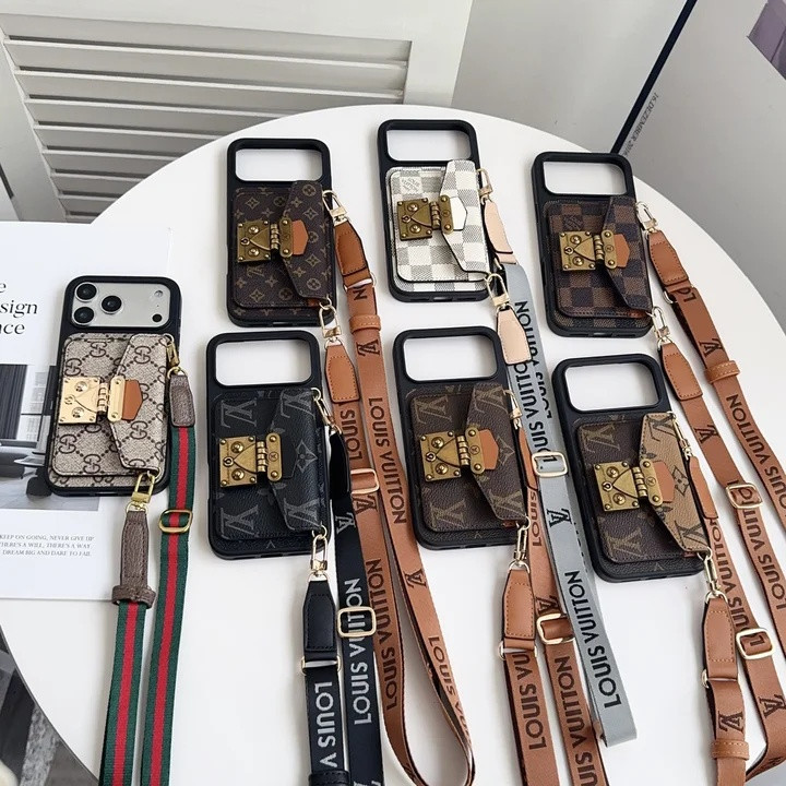 ルイヴィトン iPhone ケース モノグラム ダミエ レザー カード収納 ロックボタン メンズ