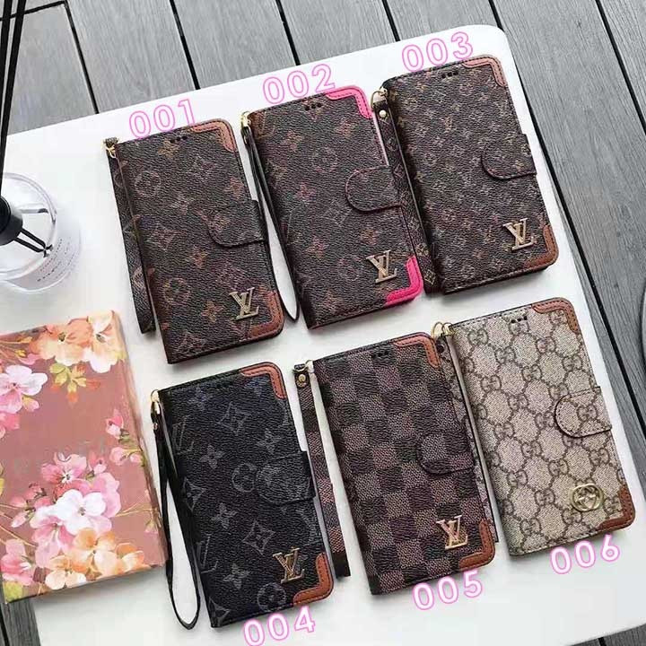 ルイヴィトン iPhone ケース 手帳型 財布型 カード収納 ビジネス風 モノグラム