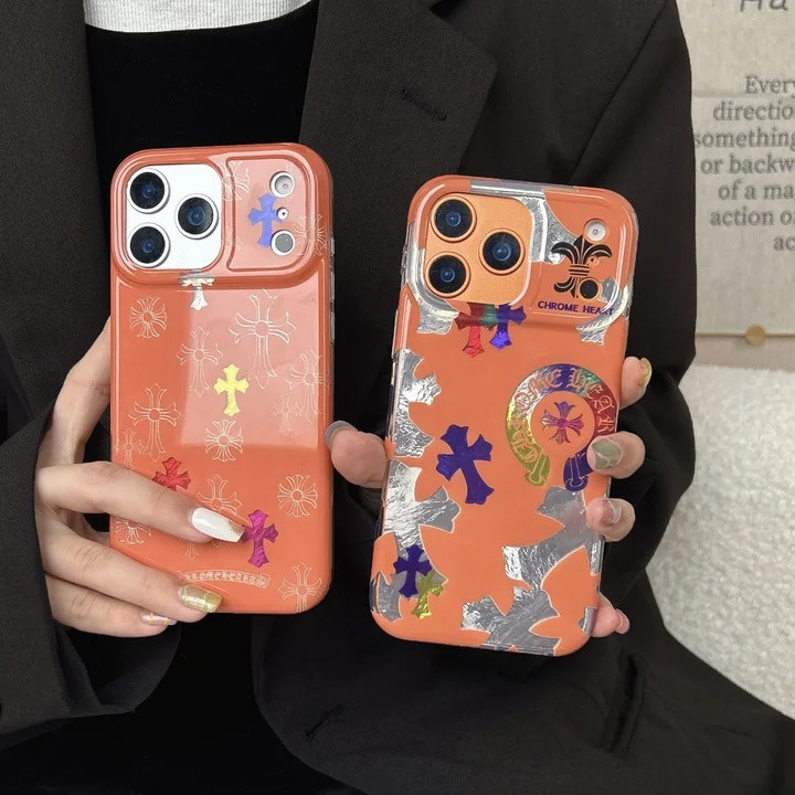 クロムハーツ iPhone ケース 軽量 薄型 おしゃれ 耐衝撃 MagSafe対応